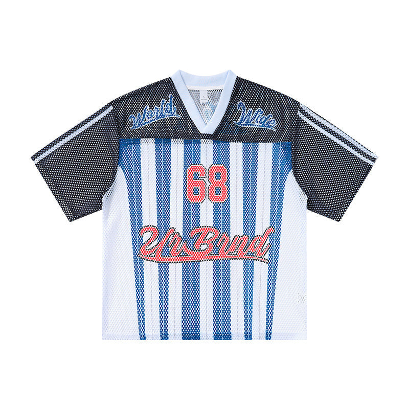 3-6-5.shop  “Athletics 68” Mesh Jersey T-Shirt