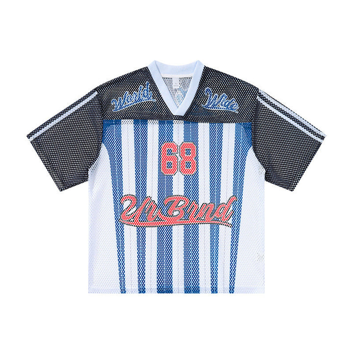 3-6-5.shop  “Athletics 68” Mesh Jersey T-Shirt