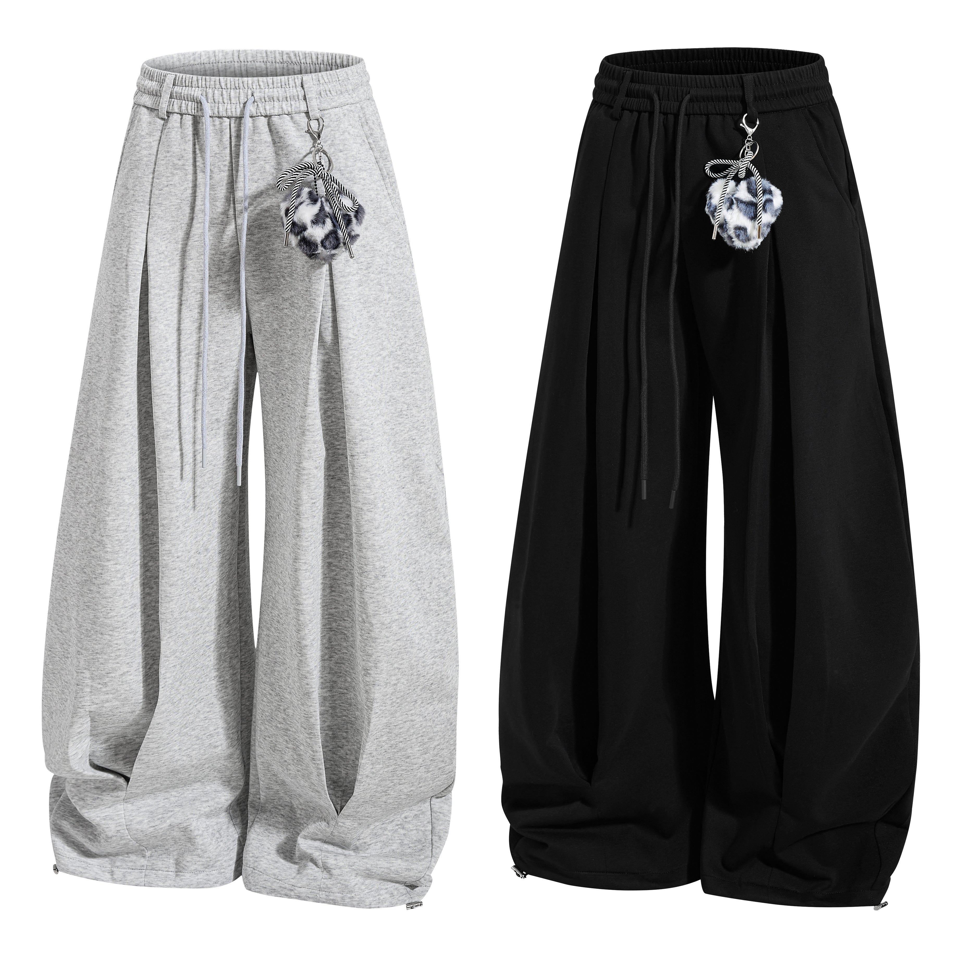 3-6-5.shop Script Wide-Leg Sweatpants