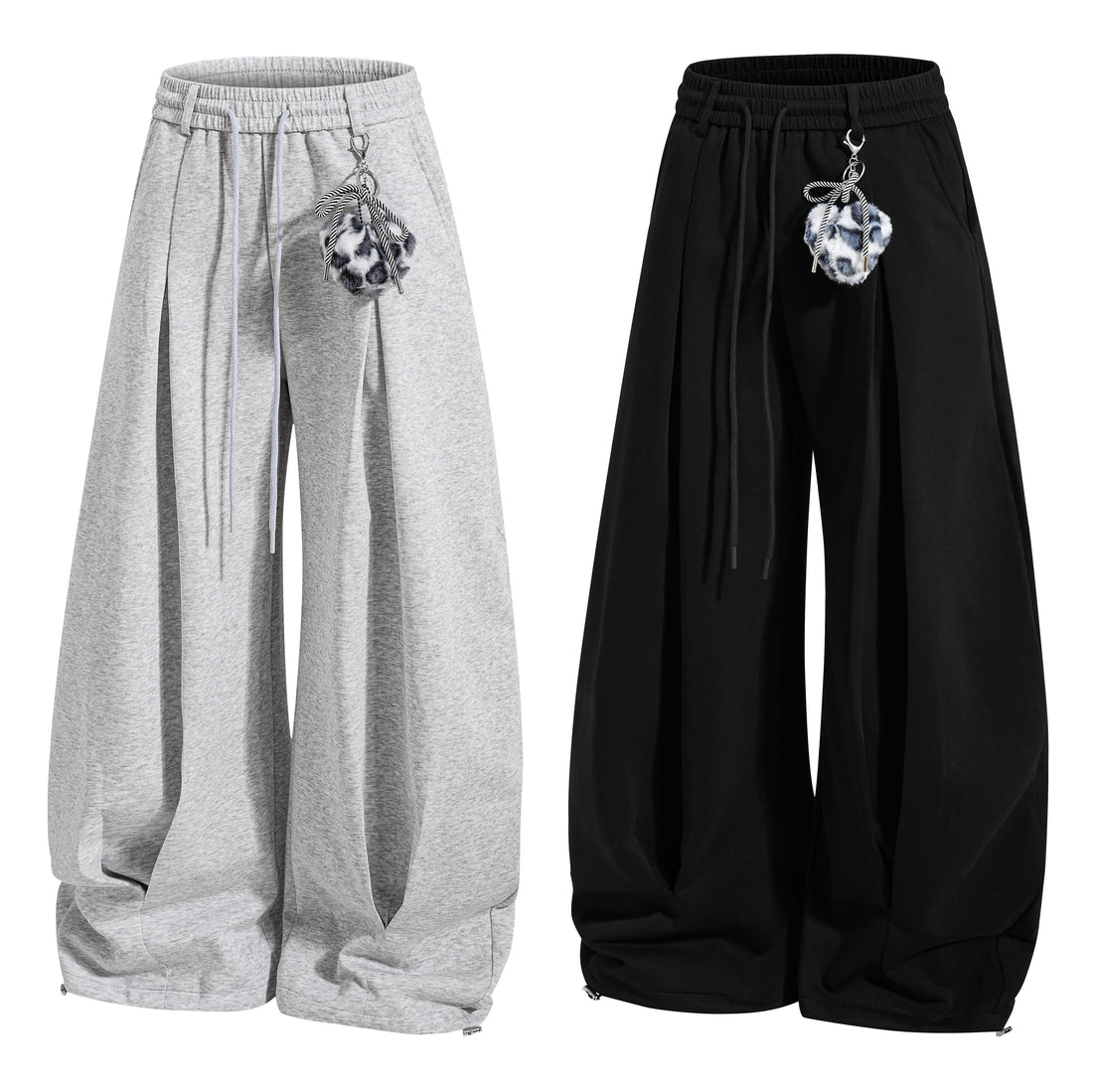 3-6-5.shop Script Wide-Leg Sweatpants