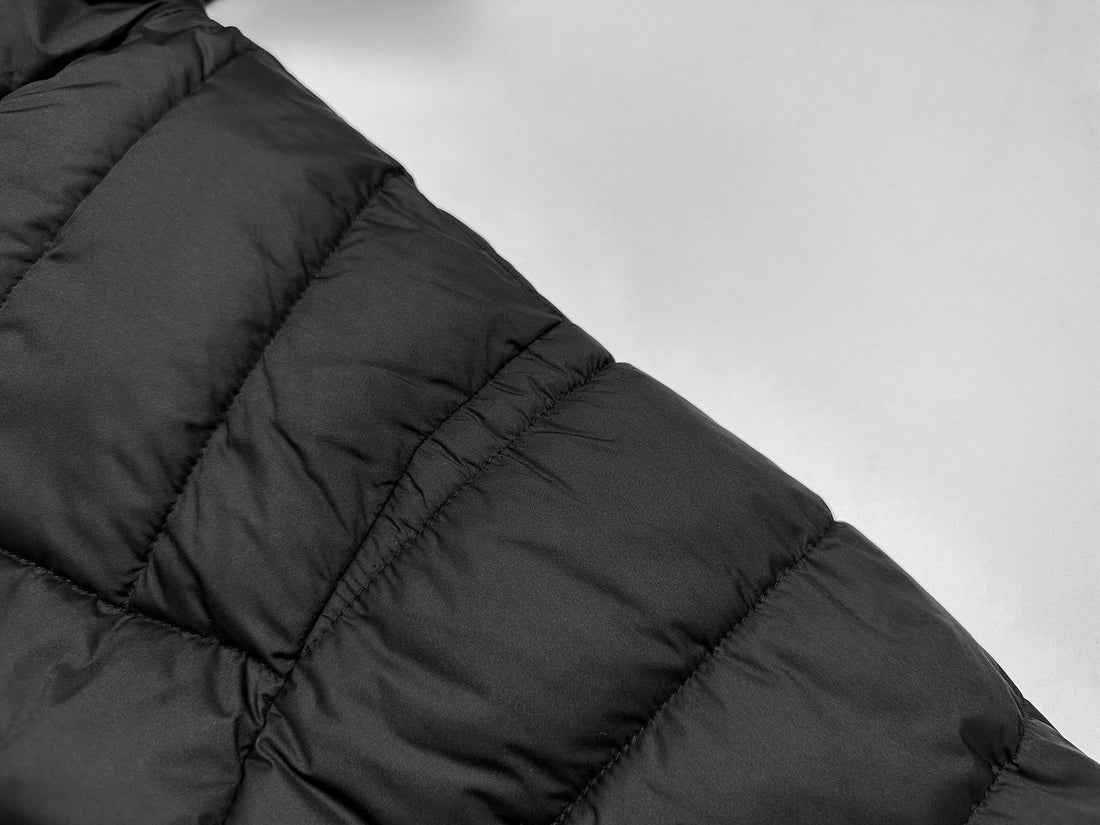 3-6-5.shop Quilted Half-Zip Puffer Hoodie