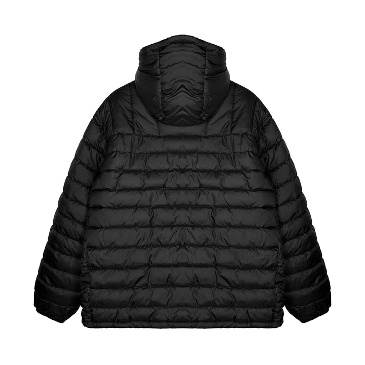 3-6-5.shop Quilted Half-Zip Puffer Hoodie