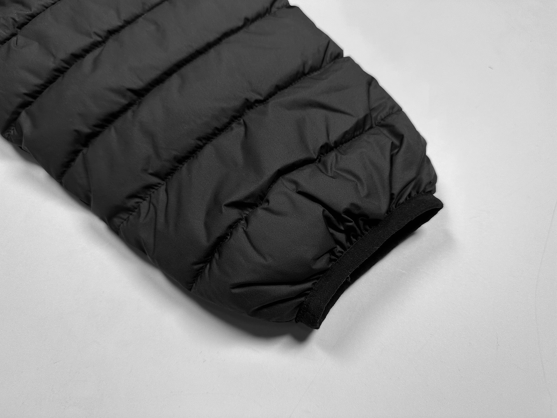 3-6-5.shop Quilted Half-Zip Puffer Hoodie