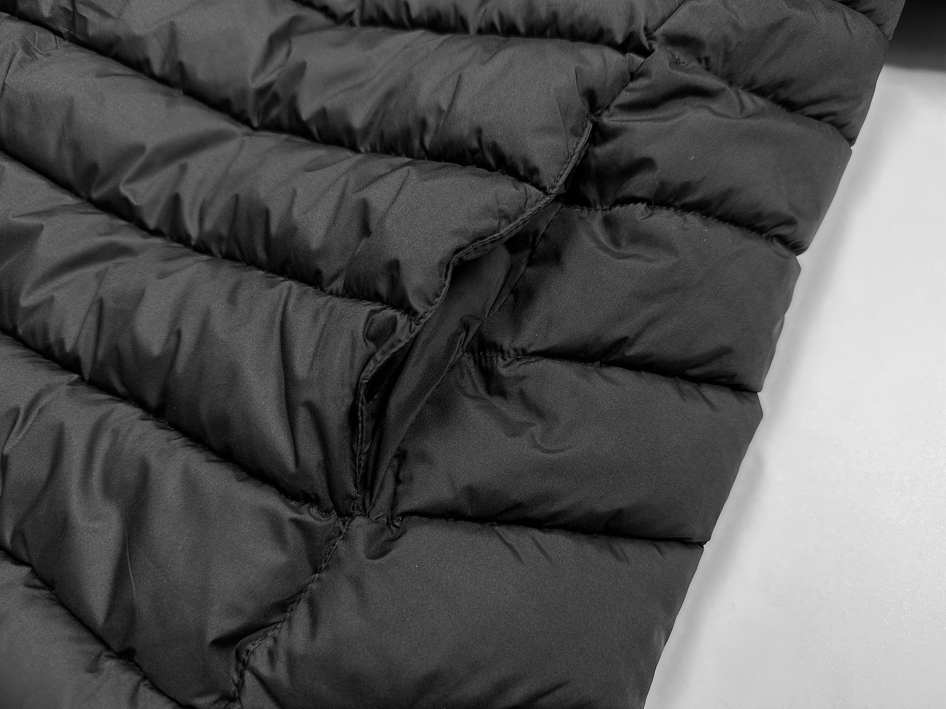 3-6-5.shop Quilted Half-Zip Puffer Hoodie