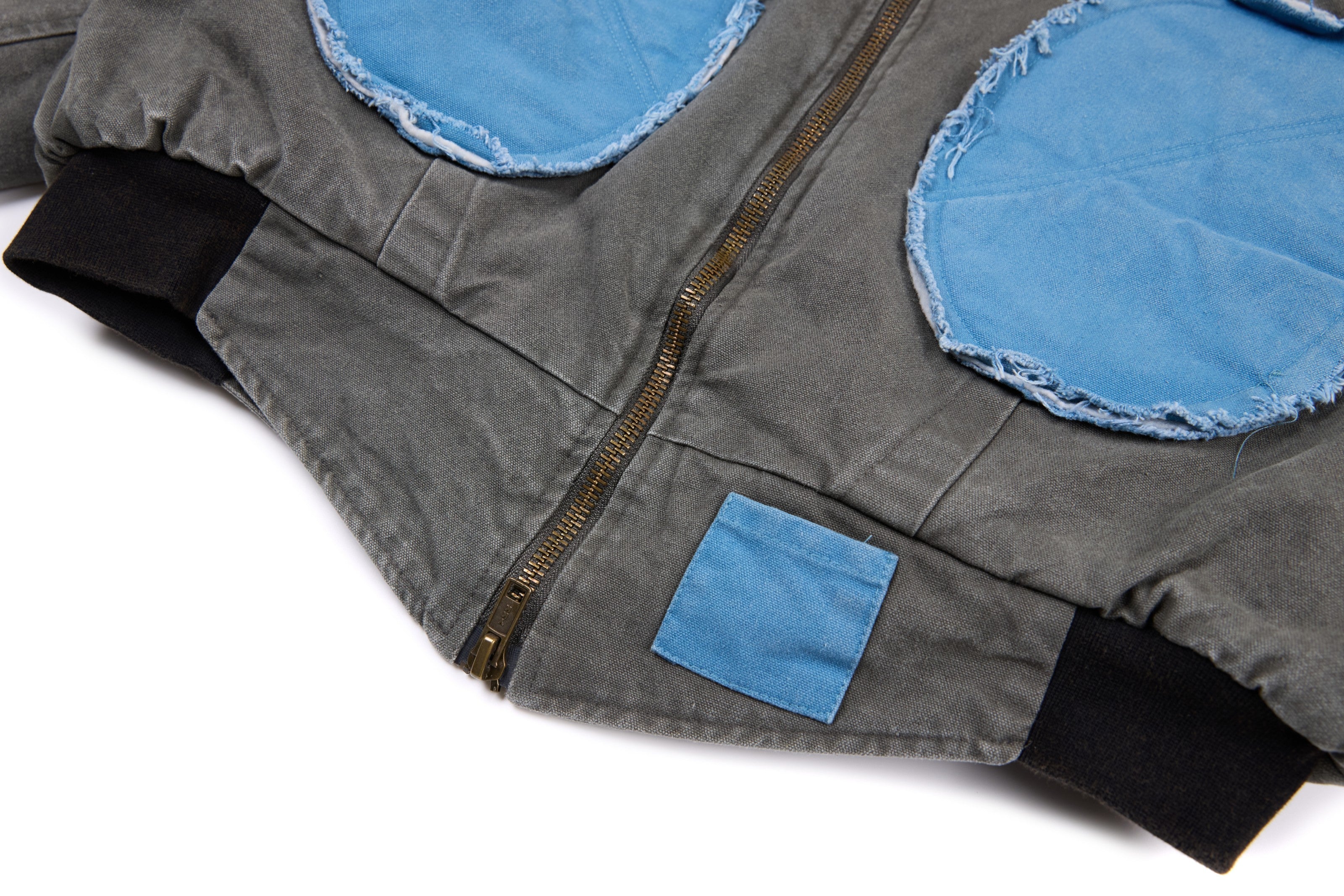 3-6-5.shop Patchwork Cotton Bomber Jacket