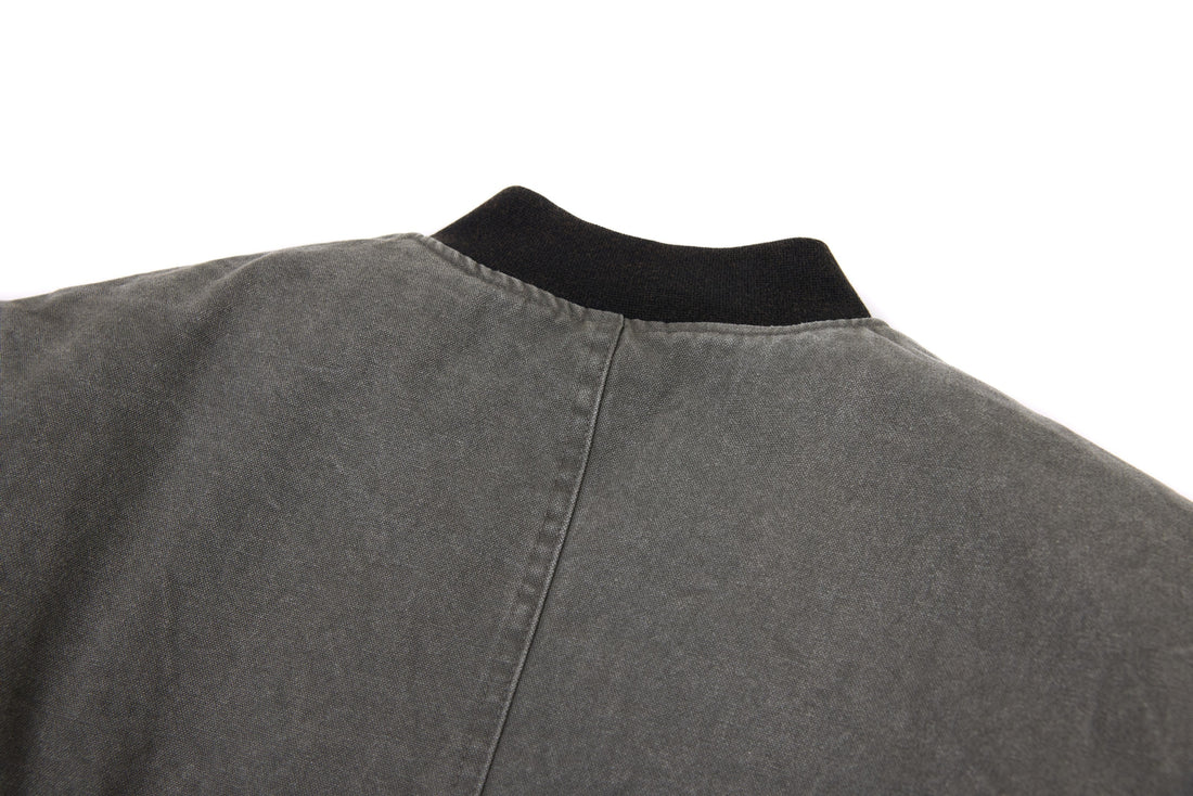 3-6-5.shop Patchwork Cotton Bomber Jacket