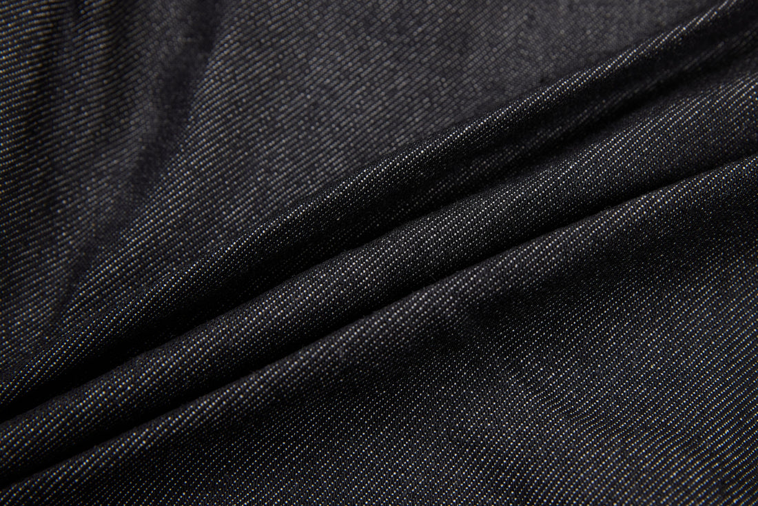 3-6-5.shop Classic Black Denim Jacket