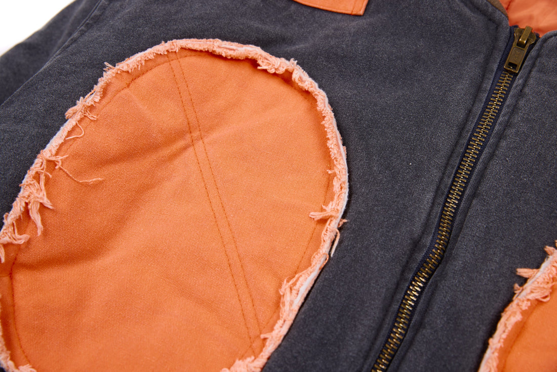 3-6-5.shop Patchwork Cotton Bomber Jacket