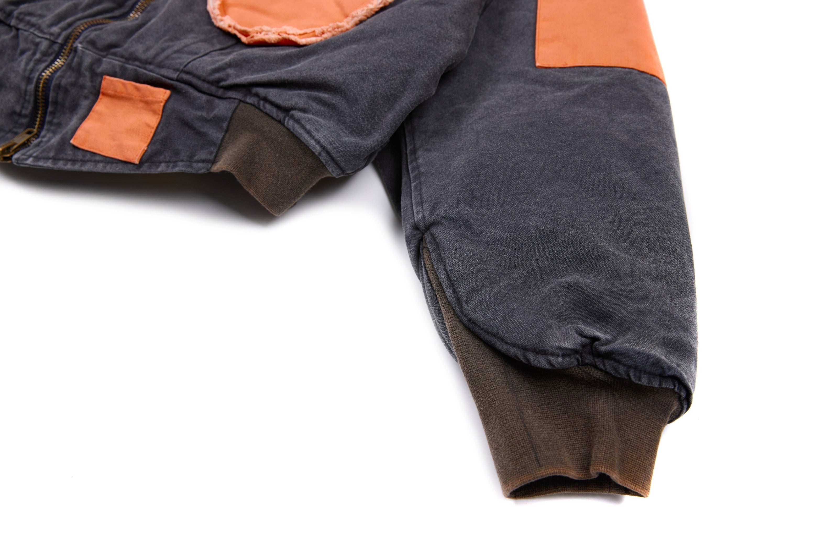 3-6-5.shop Patchwork Cotton Bomber Jacket