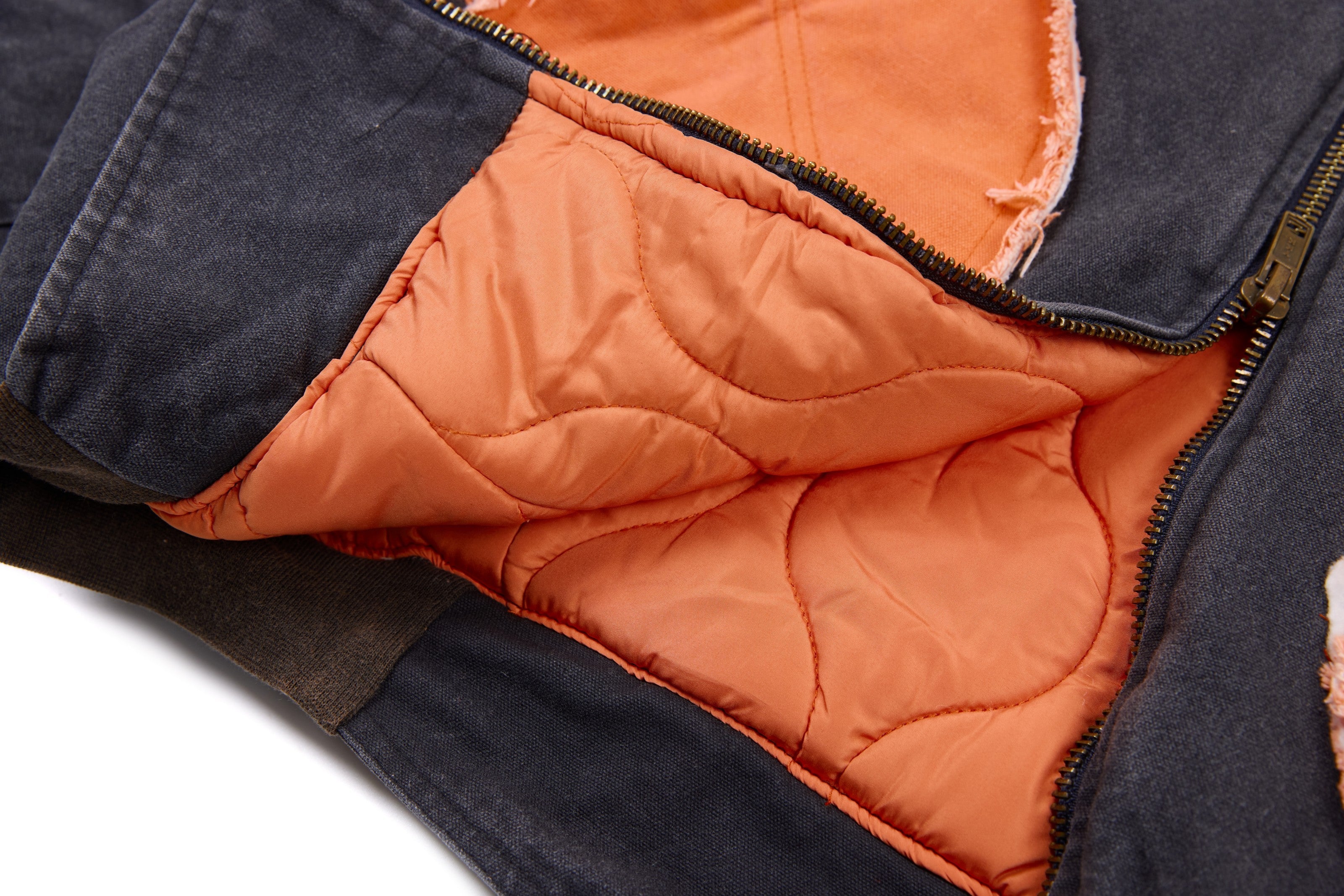 3-6-5.shop Patchwork Cotton Bomber Jacket