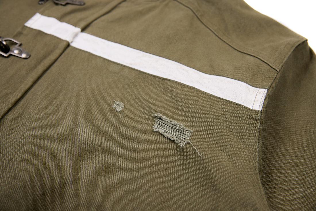 3-6-5.shop Buckle-Up Hooded Cotton Jacket