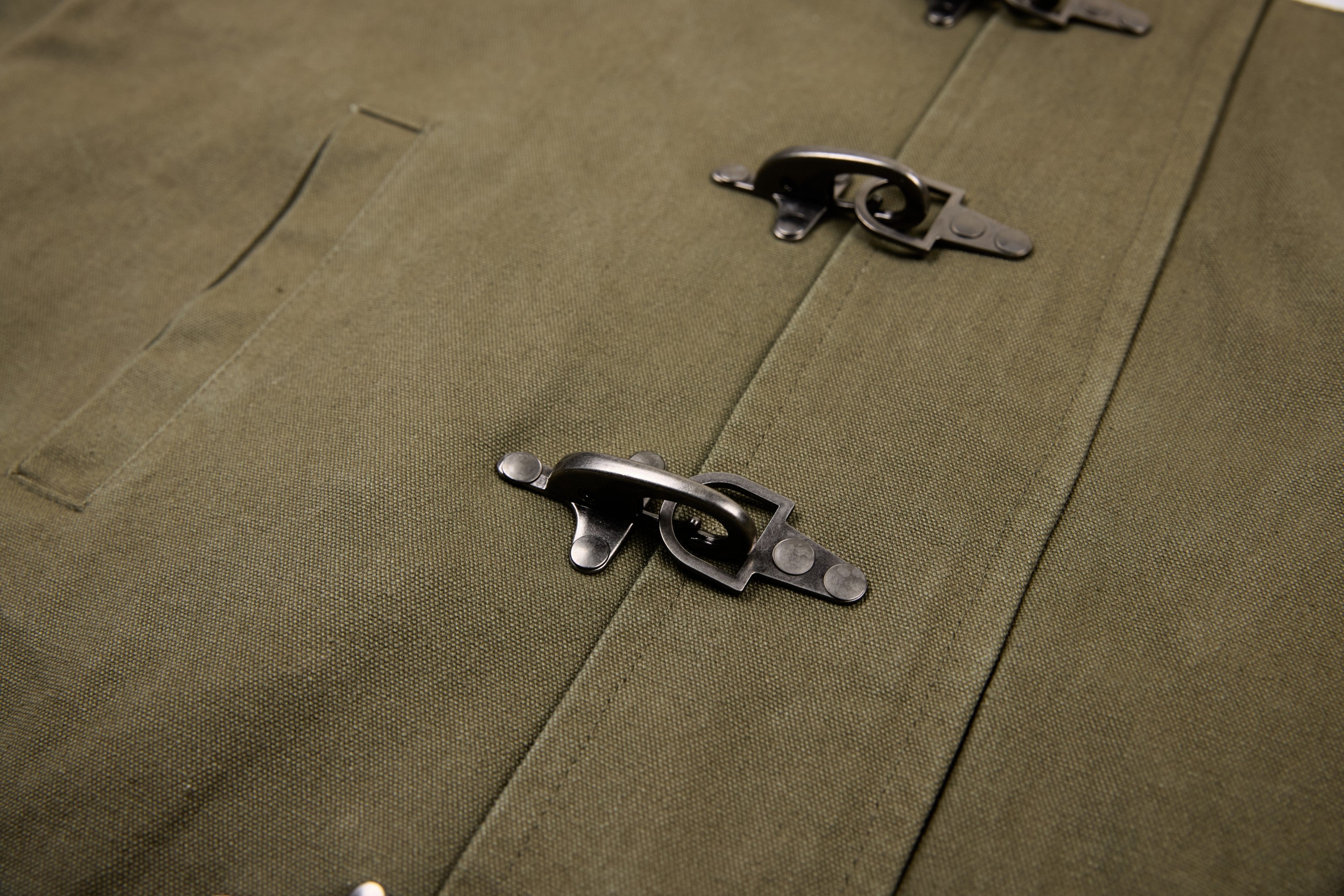 3-6-5.shop Buckle-Up Hooded Cotton Jacket