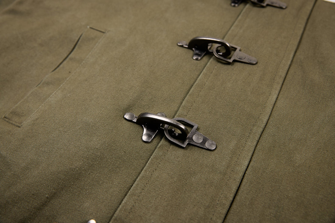 3-6-5.shop Buckle-Up Hooded Cotton Jacket