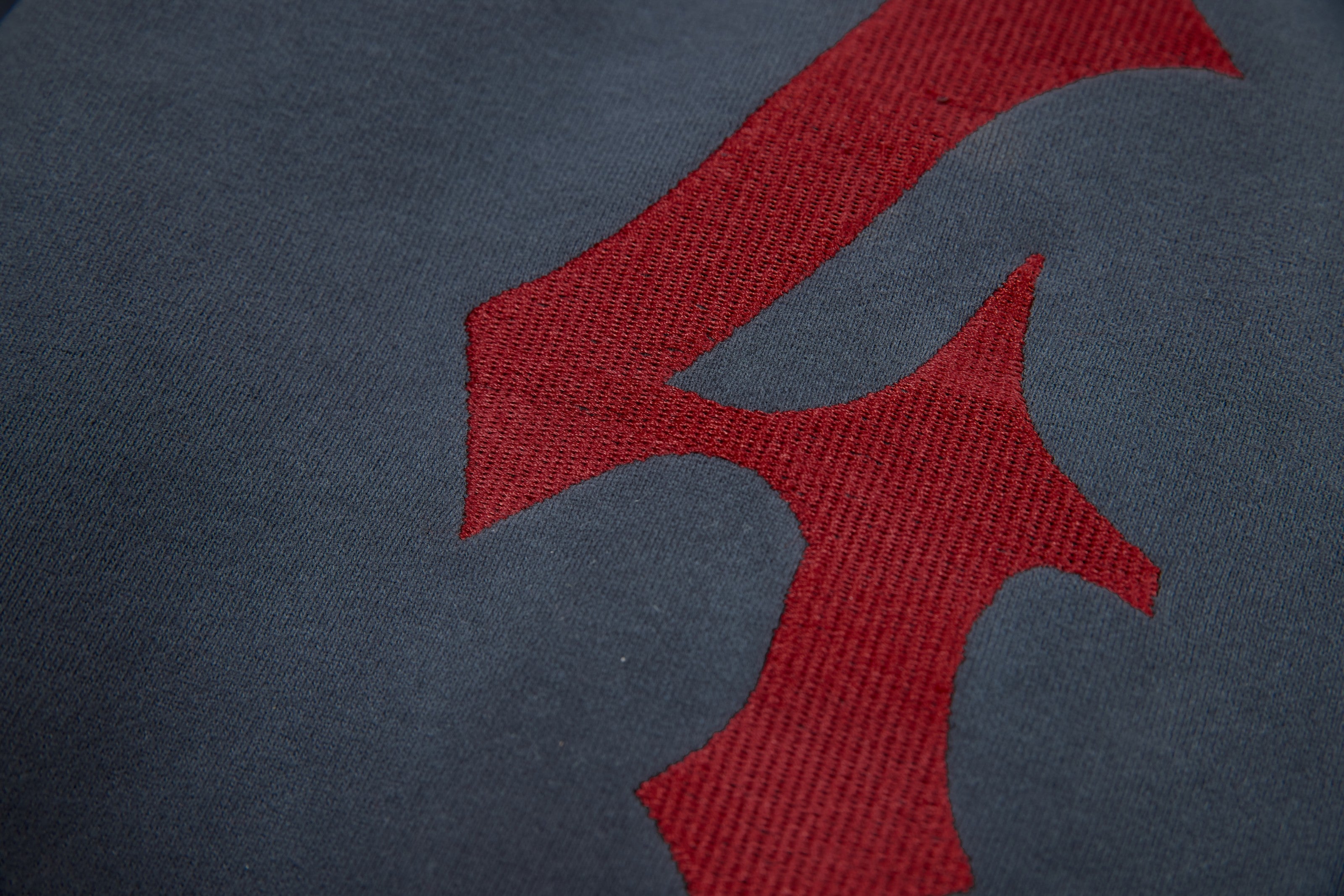 3-6-5.shop “47” Zip-Up Hoodie