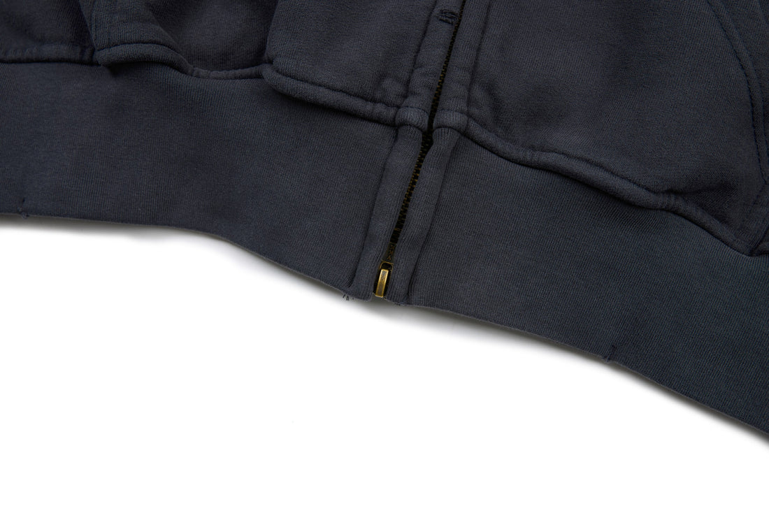 3-6-5.shop “47” Zip-Up Hoodie