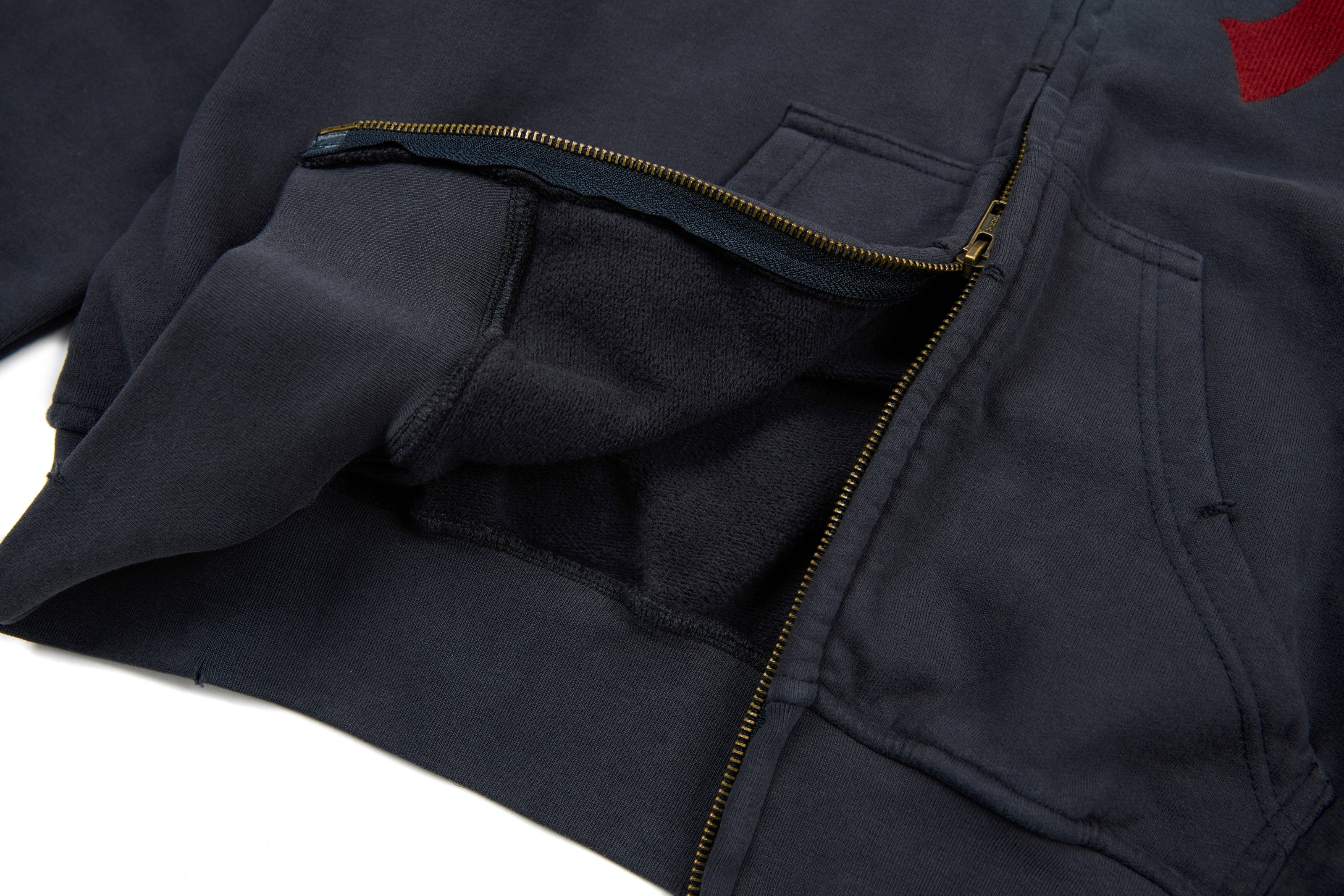 3-6-5.shop “47” Zip-Up Hoodie