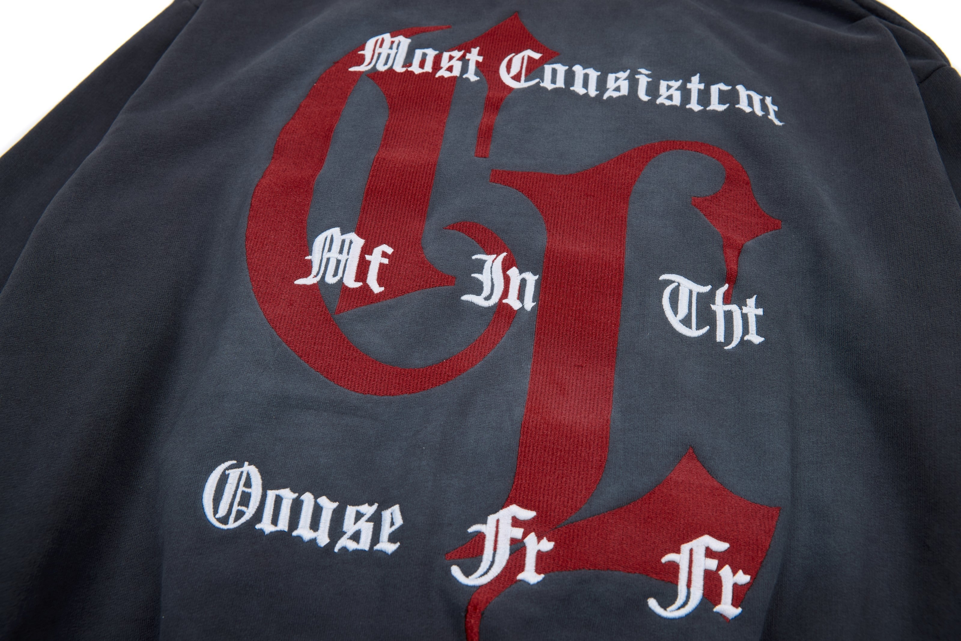 3-6-5.shop “47” Zip-Up Hoodie