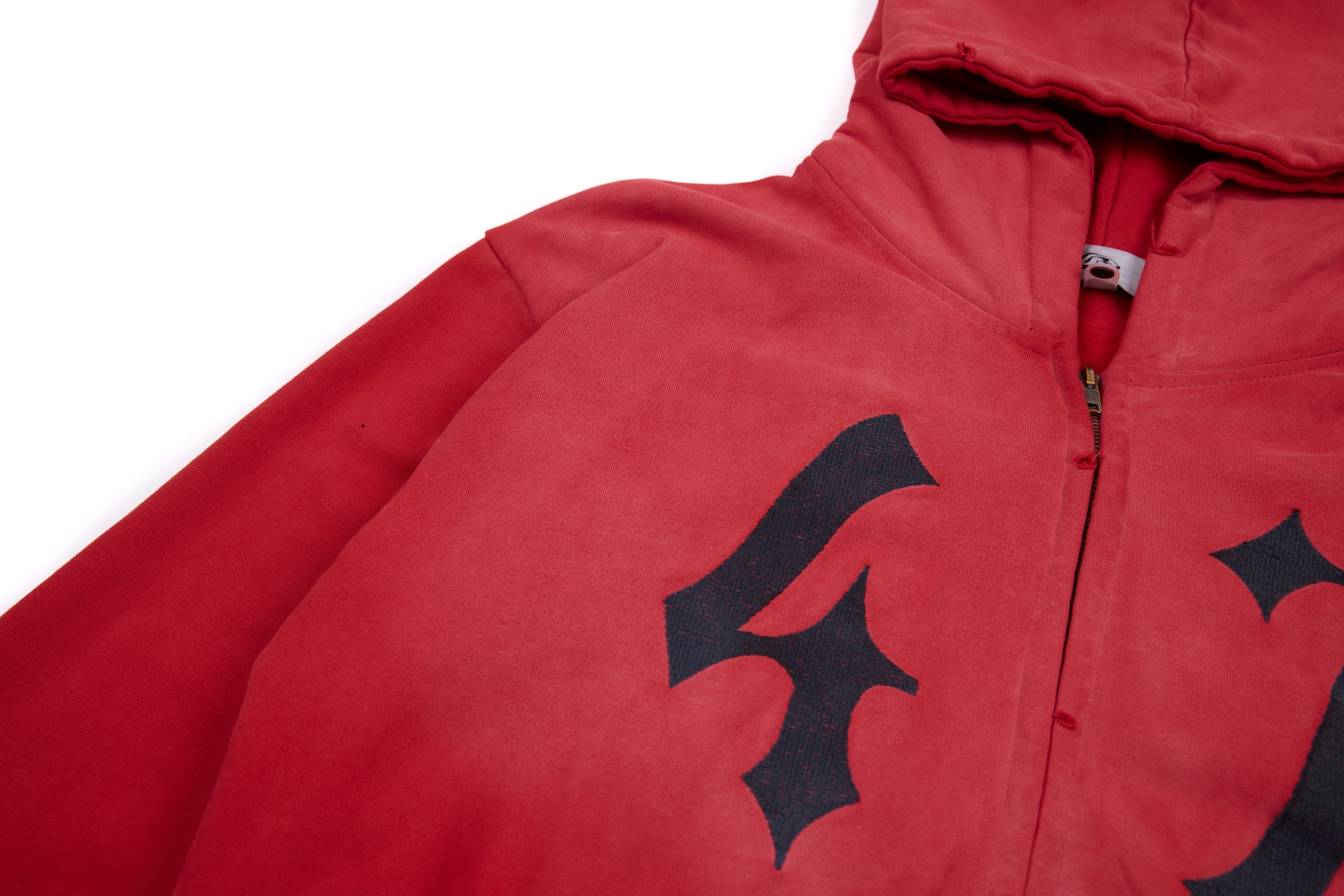 3-6-5.shop “47” Zip-Up Hoodie