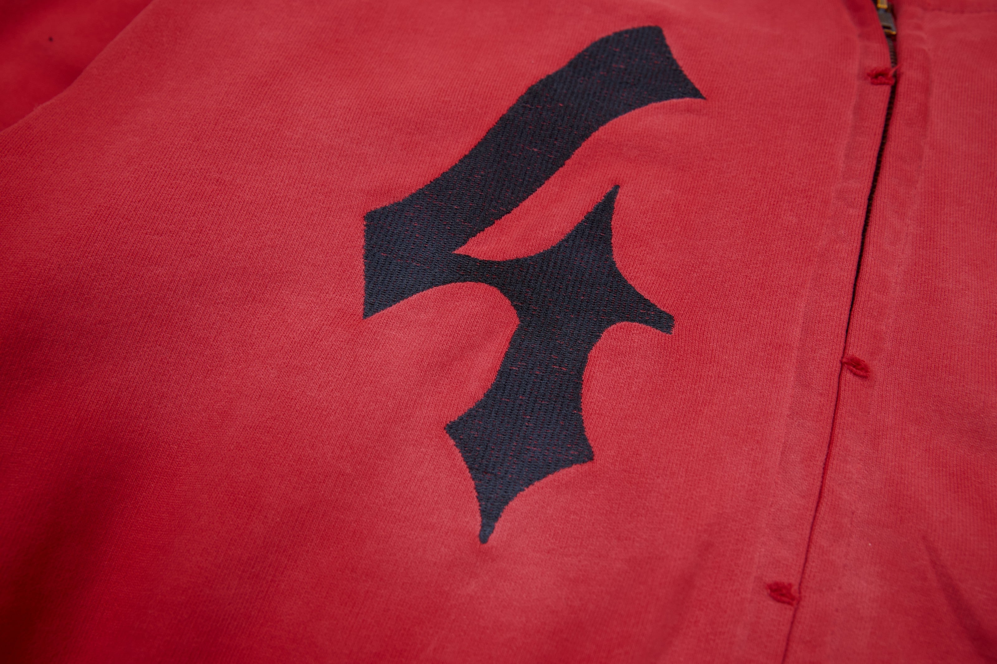 3-6-5.shop “47” Zip-Up Hoodie