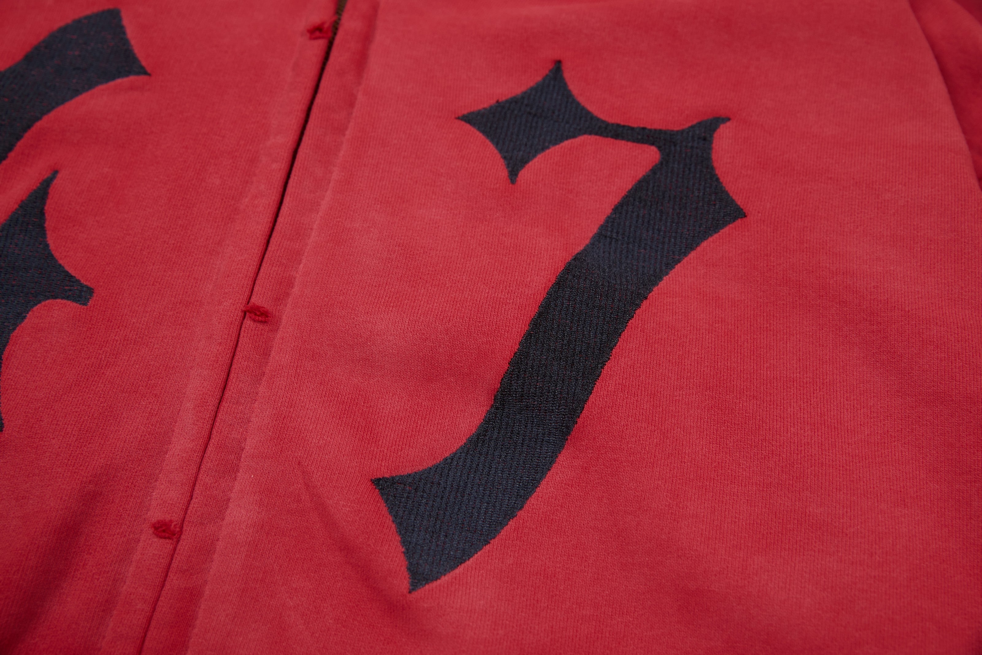 3-6-5.shop “47” Zip-Up Hoodie