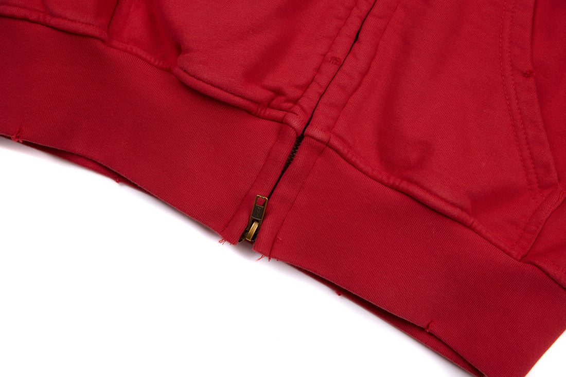 3-6-5.shop “47” Zip-Up Hoodie