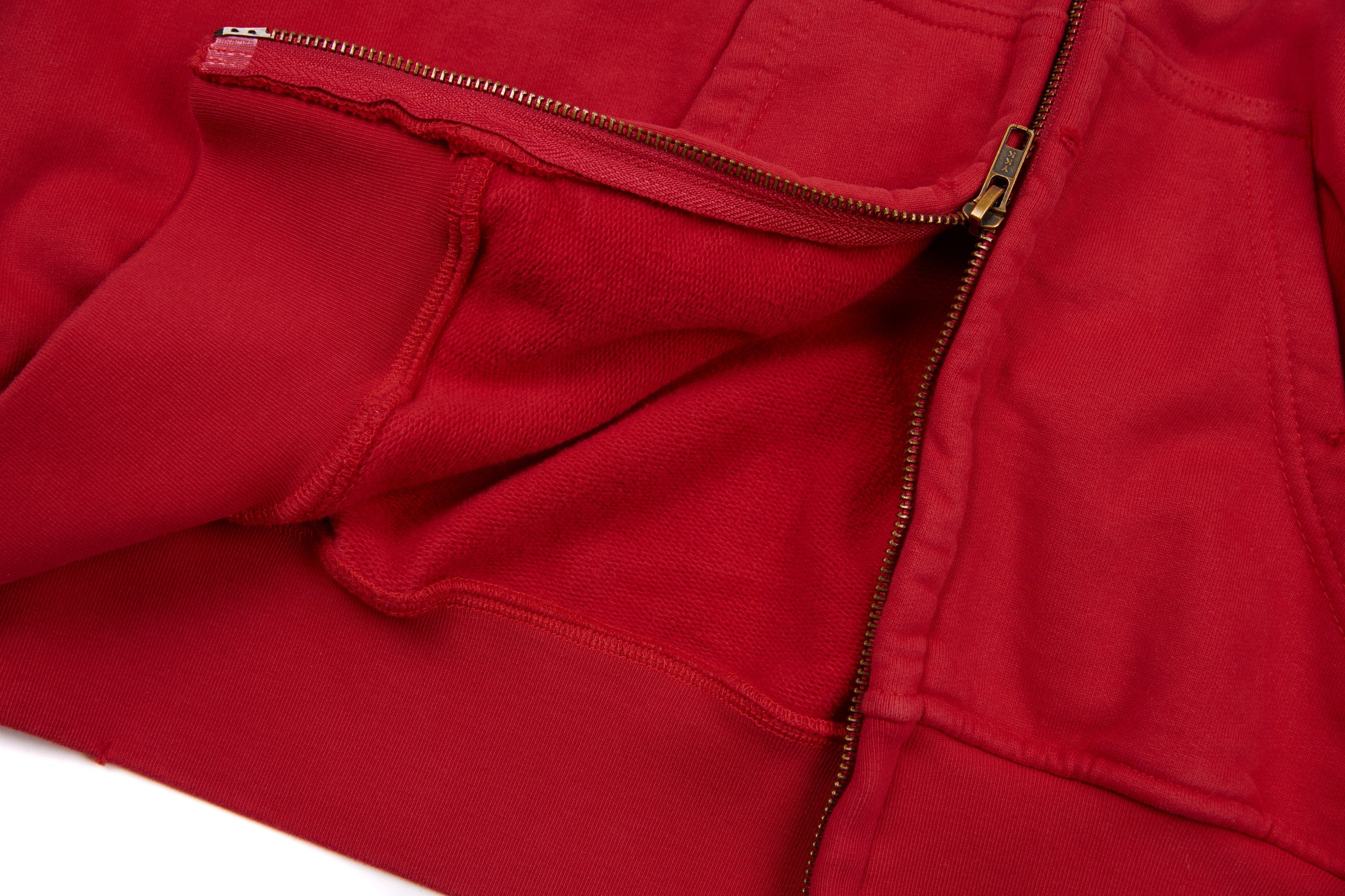 3-6-5.shop “47” Zip-Up Hoodie