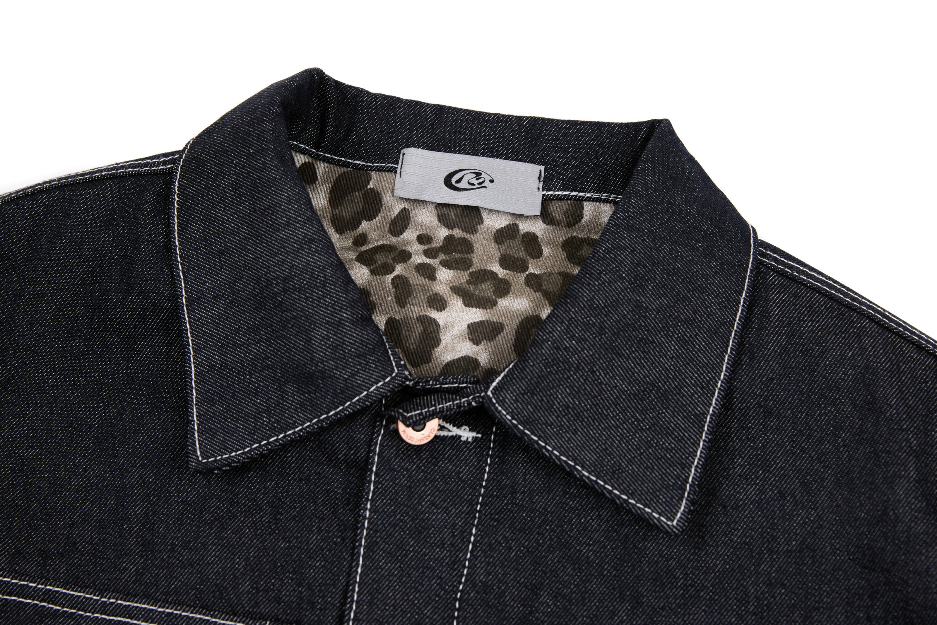 3-6-5.shop Classic Black Denim Jacket