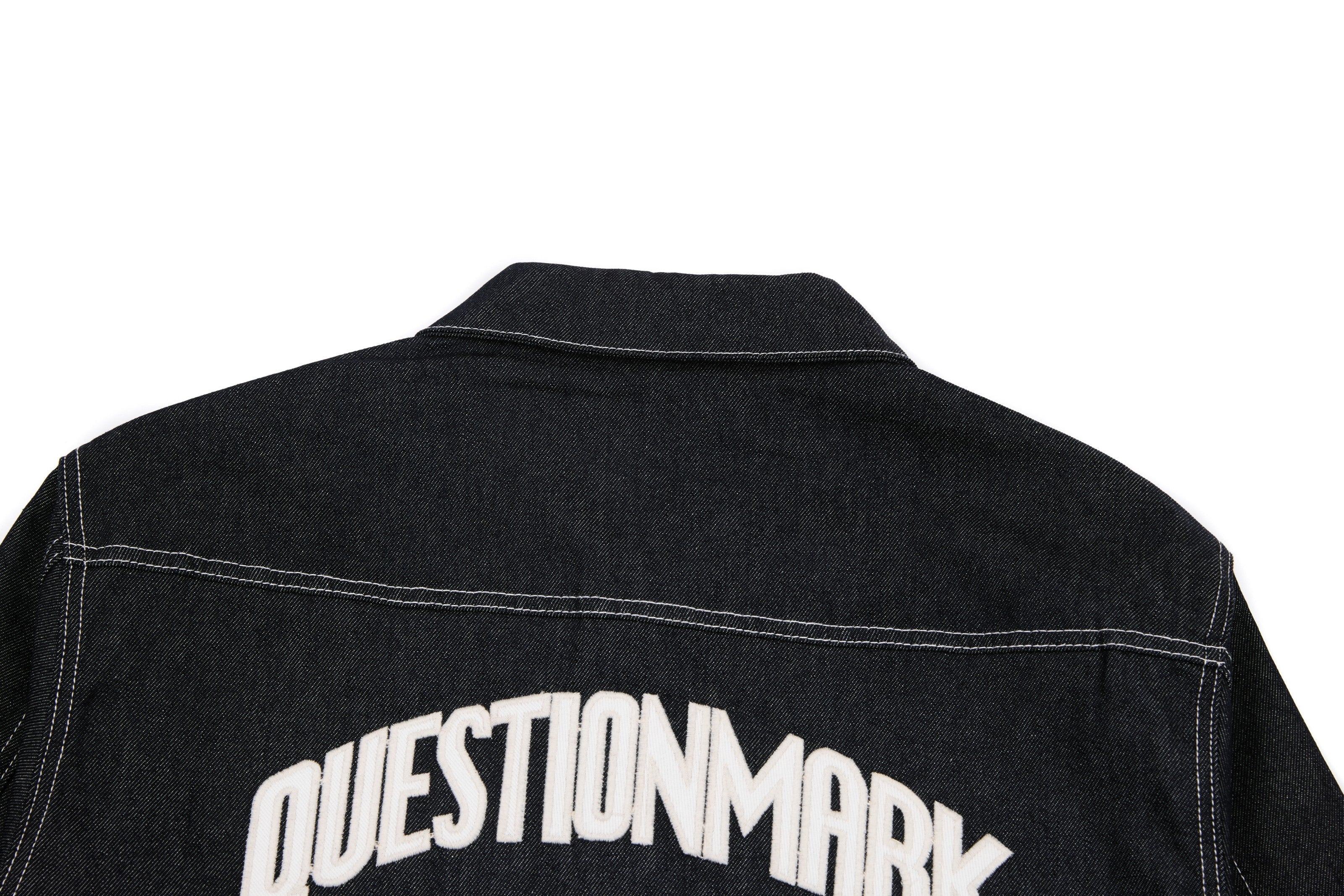 3-6-5.shop Classic Black Denim Jacket