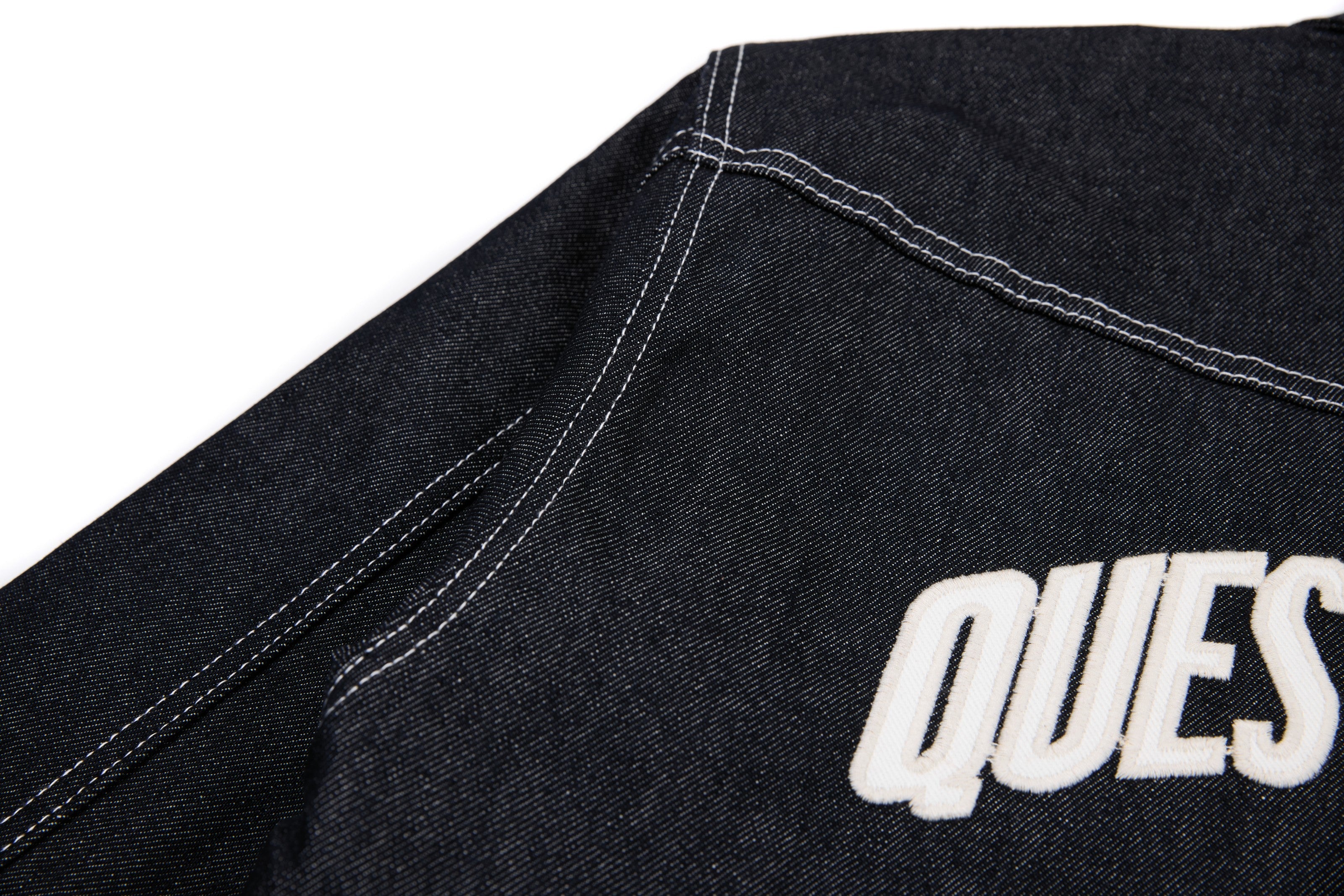 3-6-5.shop Classic Black Denim Jacket
