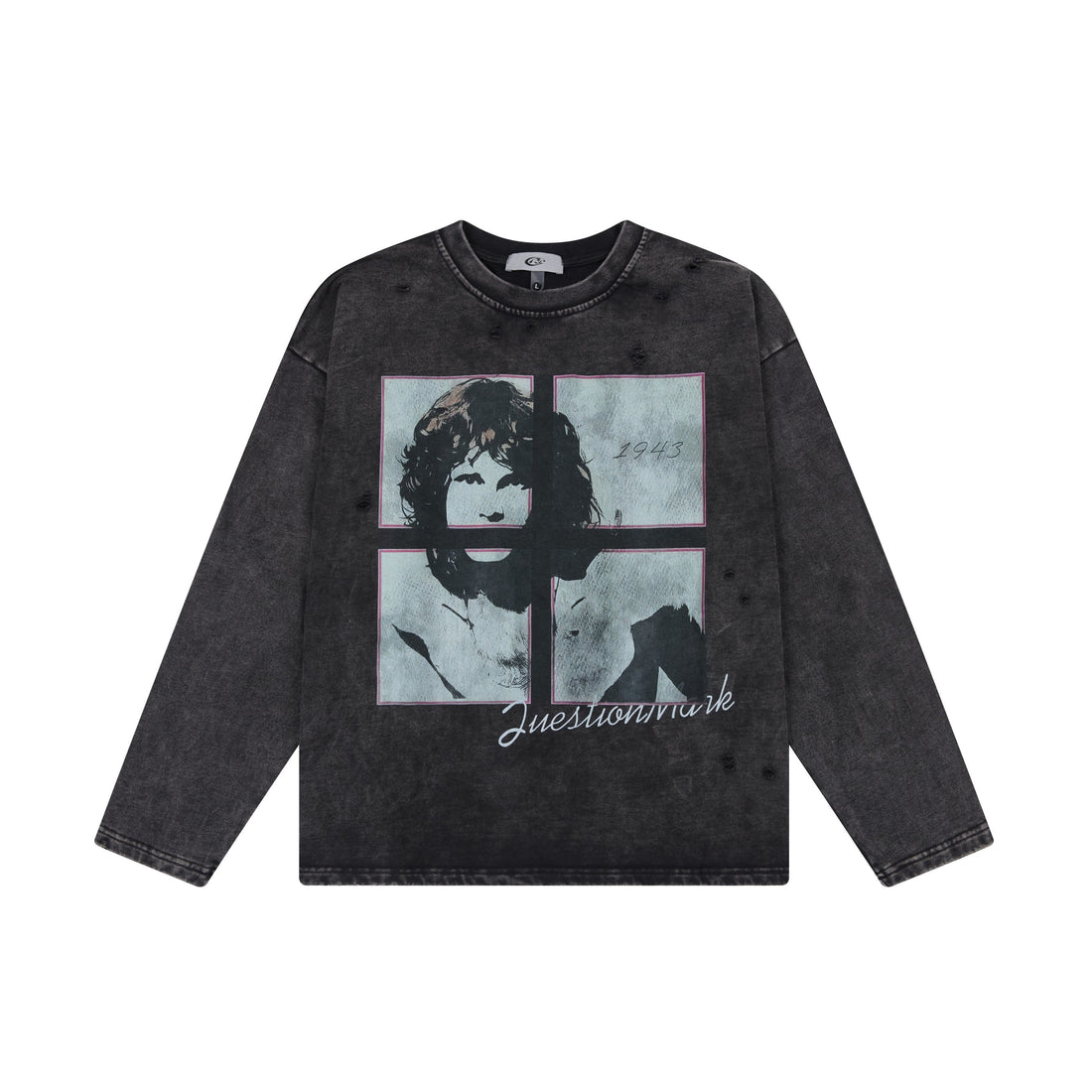 3-6-5.shop Vintage Graphic Long Sleeve Tee