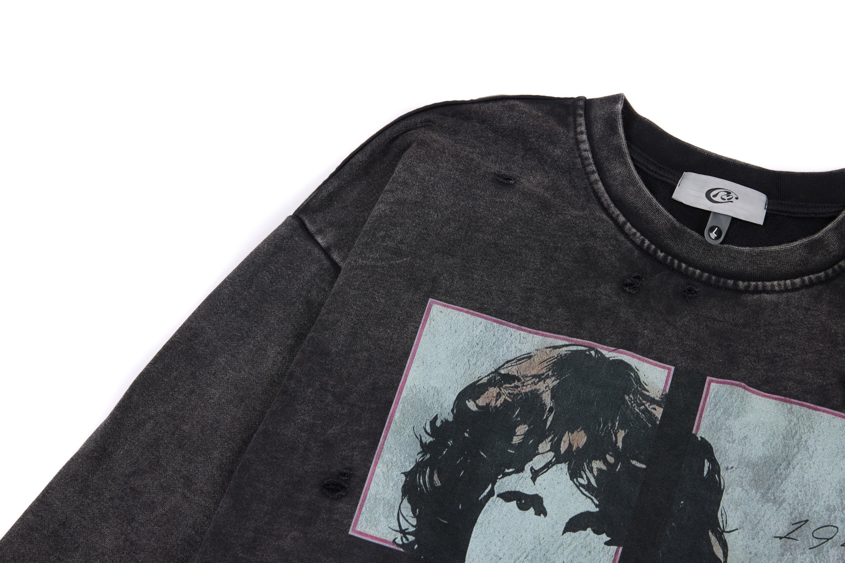 3-6-5.shop Vintage Graphic Long Sleeve Tee