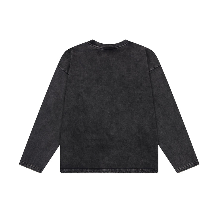 3-6-5.shop Vintage Graphic Long Sleeve Tee