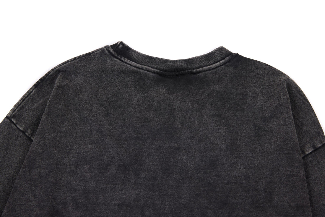 3-6-5.shop Vintage Graphic Long Sleeve Tee