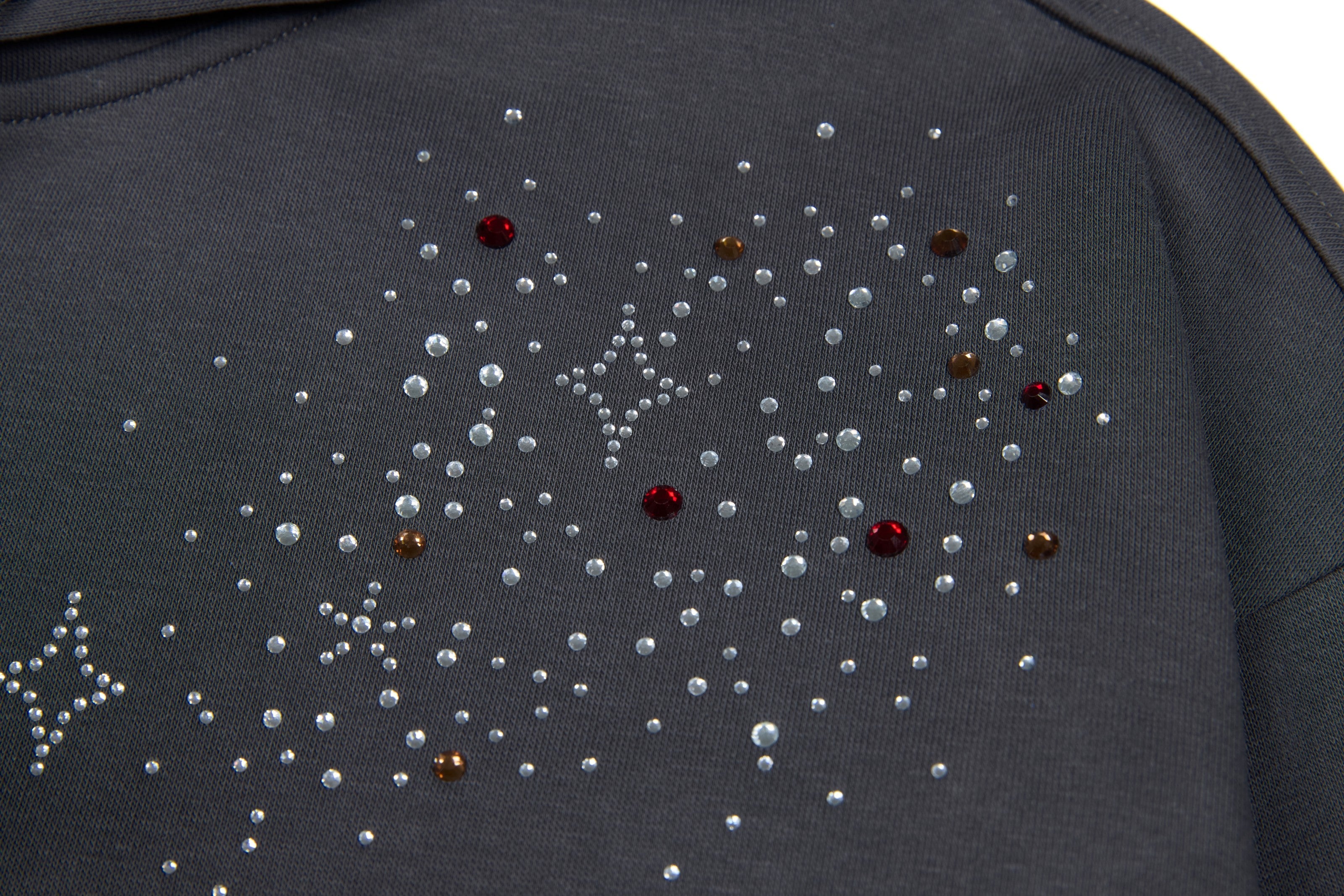 3-6-5.shop Distressed Zip-Up Hoodie
