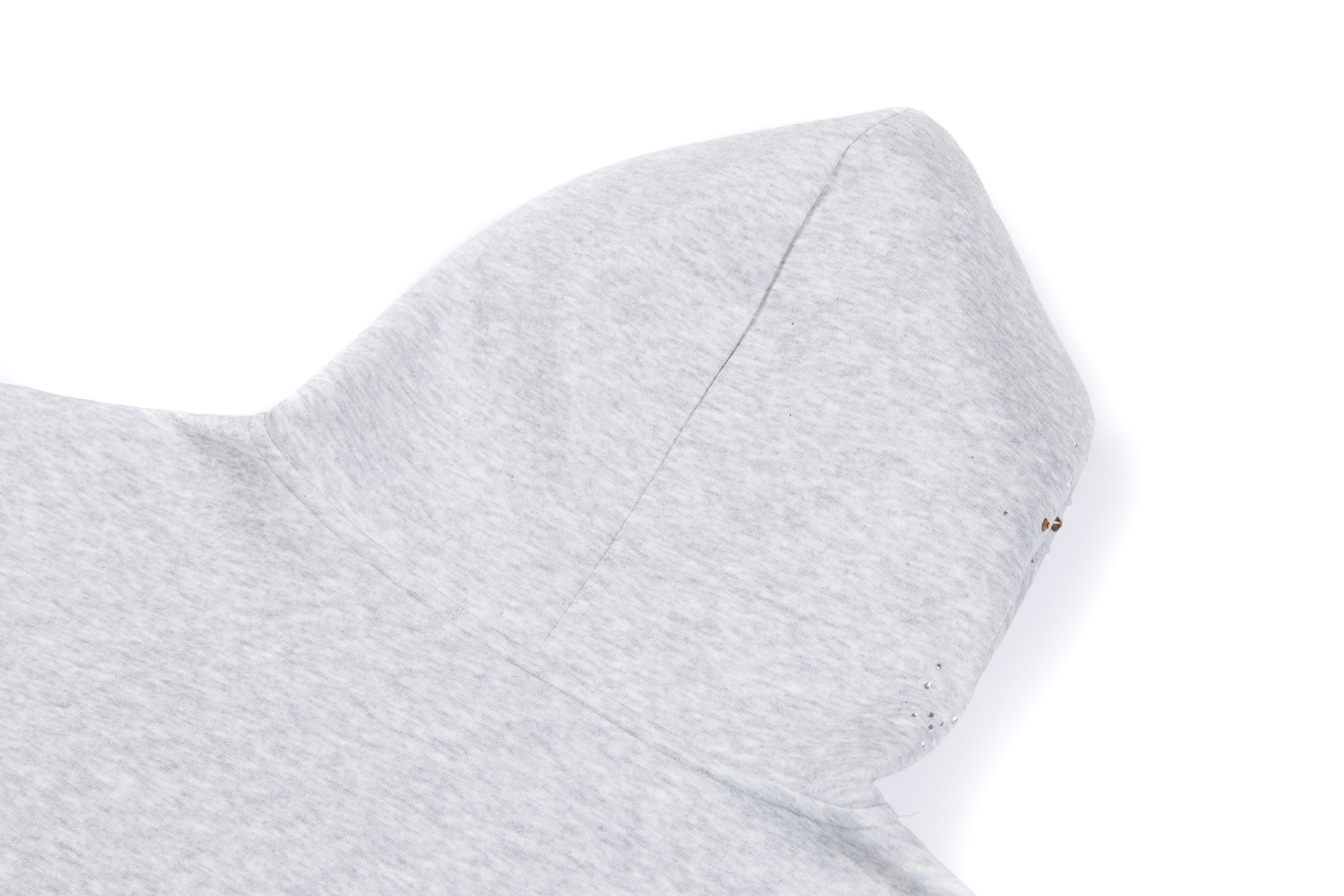 3-6-5.shop Distressed Zip-Up Hoodie