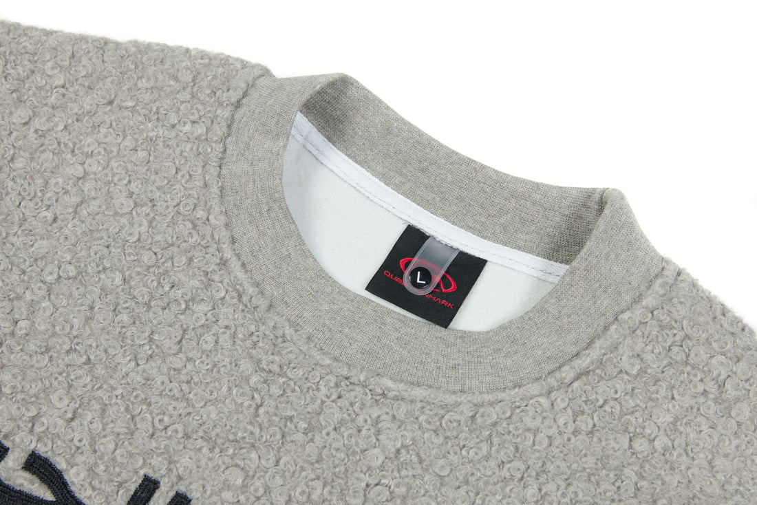 3-6-5.shop Arabic Text Fleece Sweatshirt