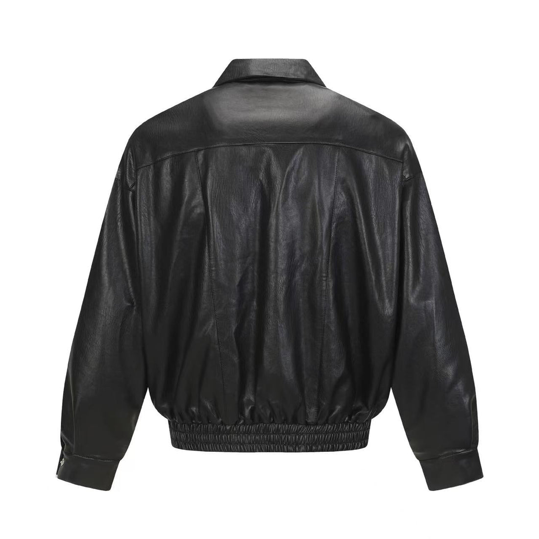 3-6-5.shop PU Structured Leather Jacket