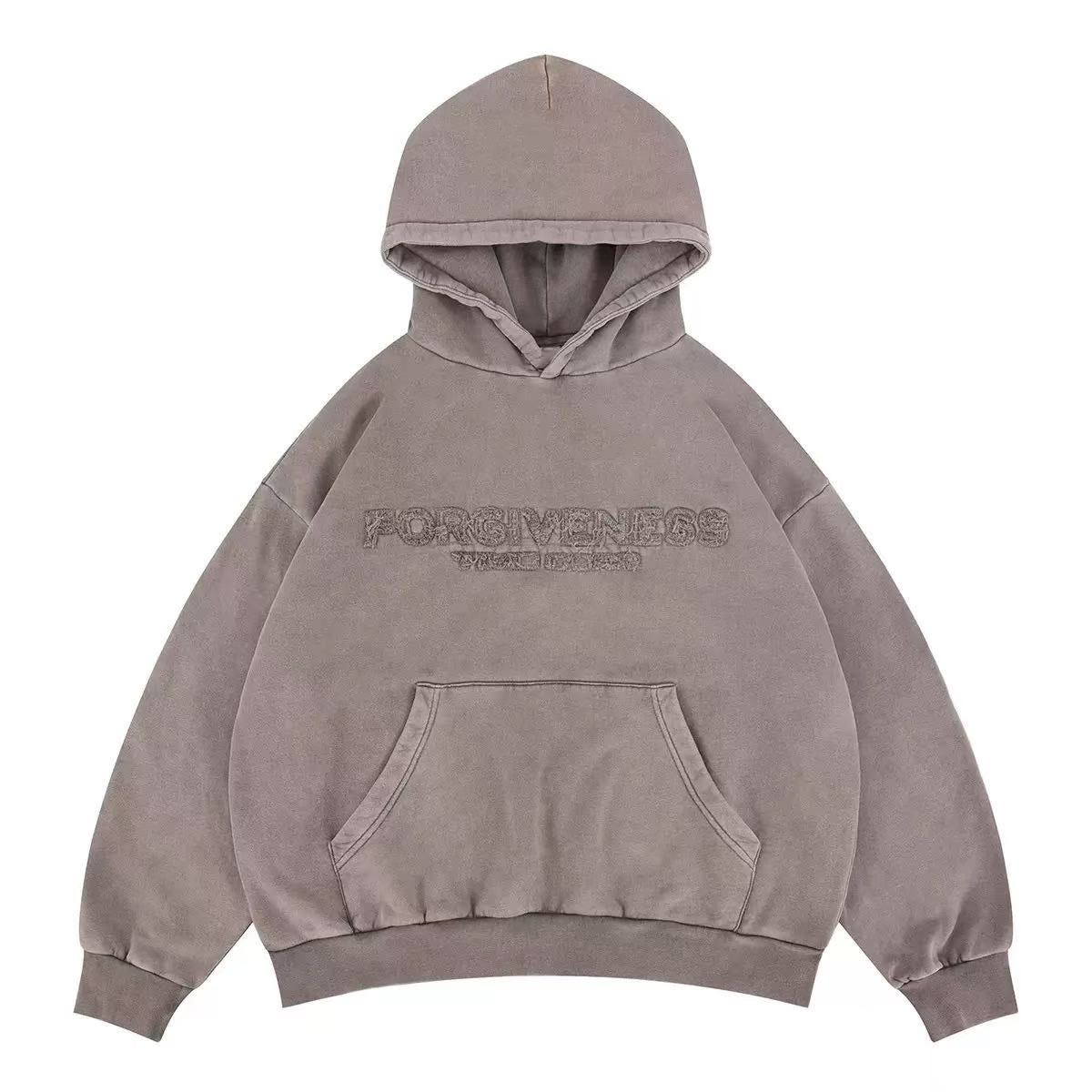 3-6-5.shop Forgiveness Embroidered Hoodie