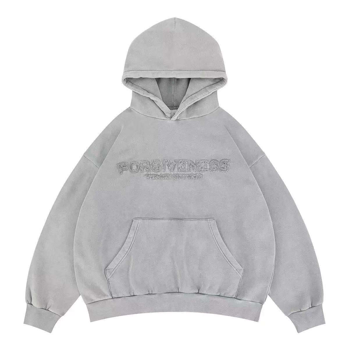 3-6-5.shop Forgiveness Embroidered Hoodie