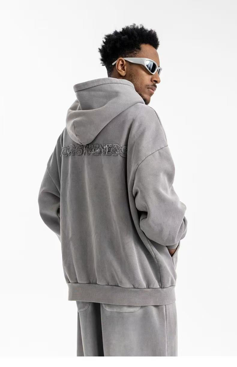3-6-5.shop Forgiveness Embroidered Hoodie