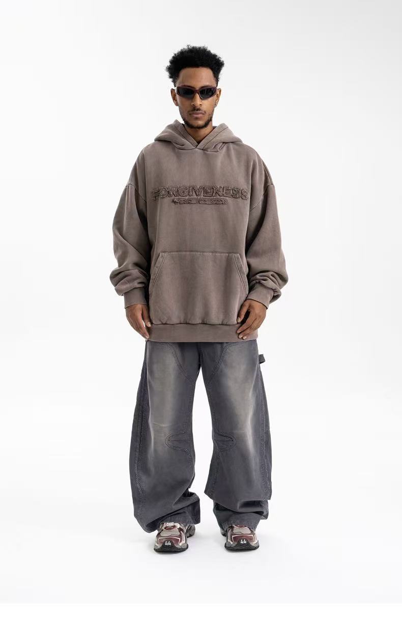 3-6-5.shop Forgiveness Embroidered Hoodie