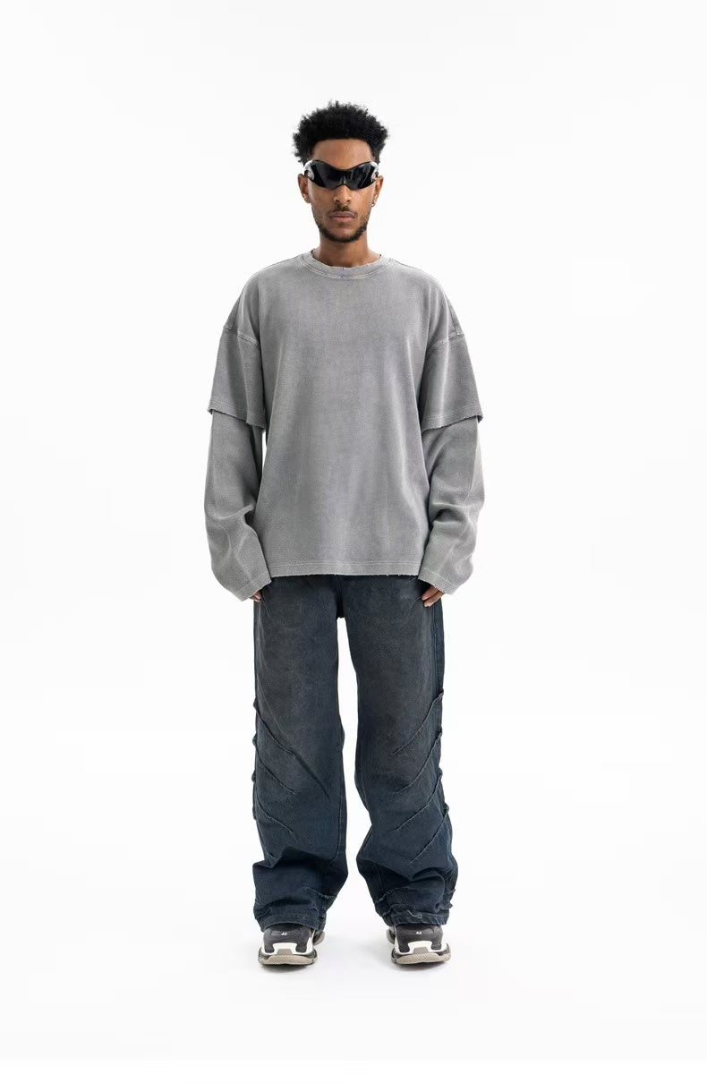 3-6-5.shop Retro Corduroy Crewneck