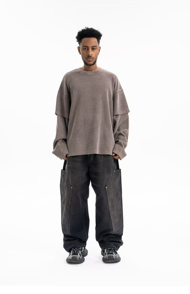 3-6-5.shop Retro Corduroy Crewneck