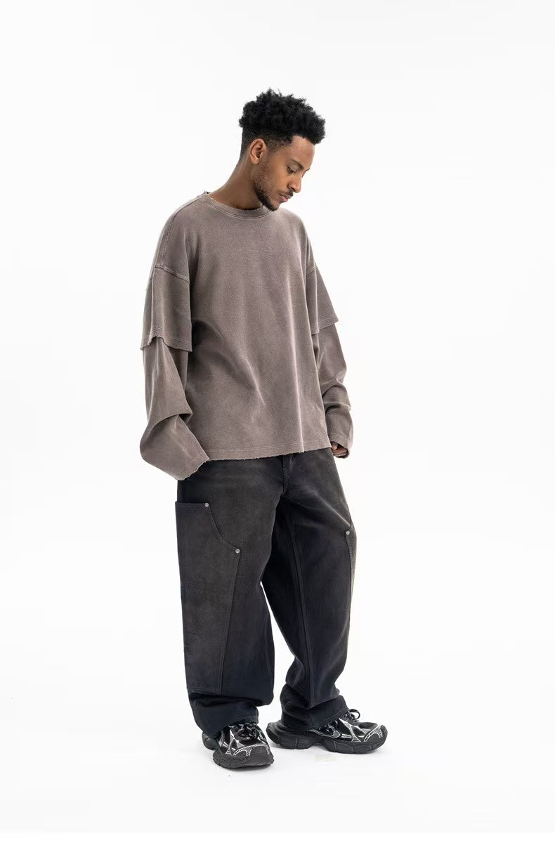 3-6-5.shop Retro Corduroy Crewneck