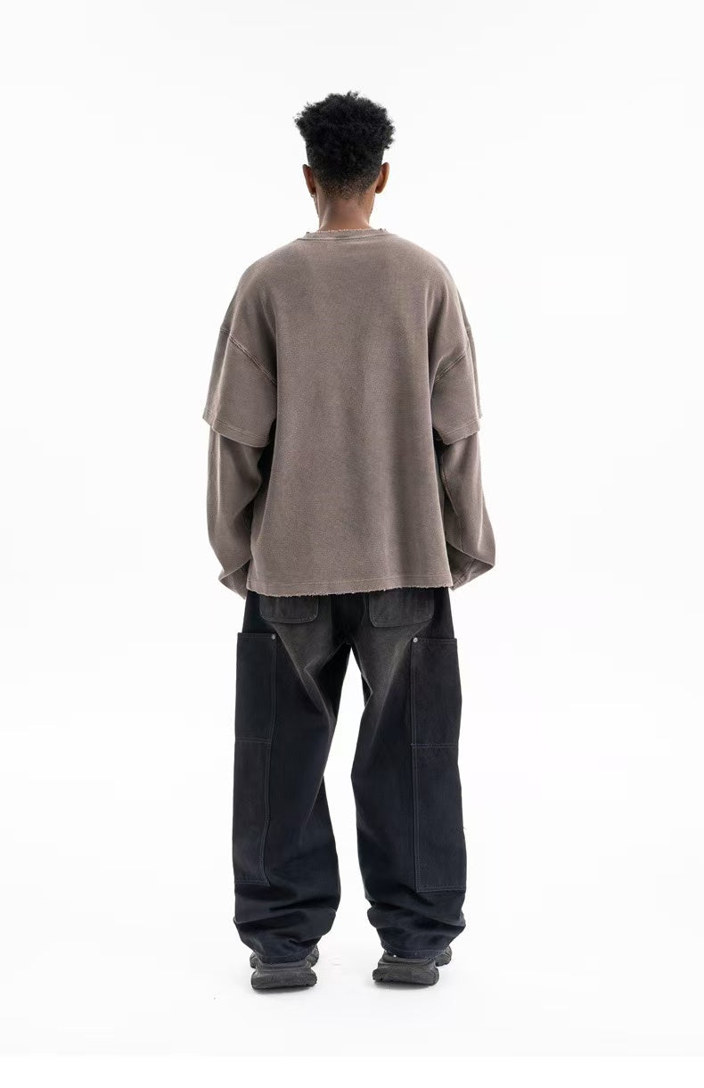 3-6-5.shop Retro Corduroy Crewneck