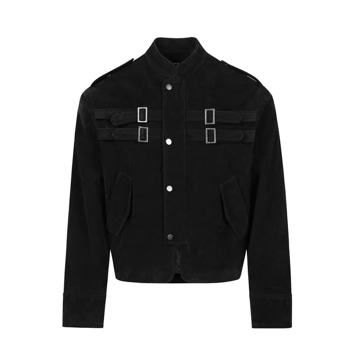 3-6-5.shop Military Suede Jacket
