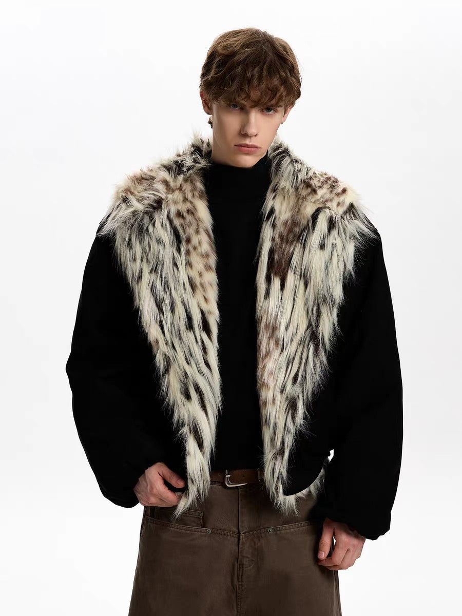 3-6-5.shop Faux-Fur Collar Winter Jacket