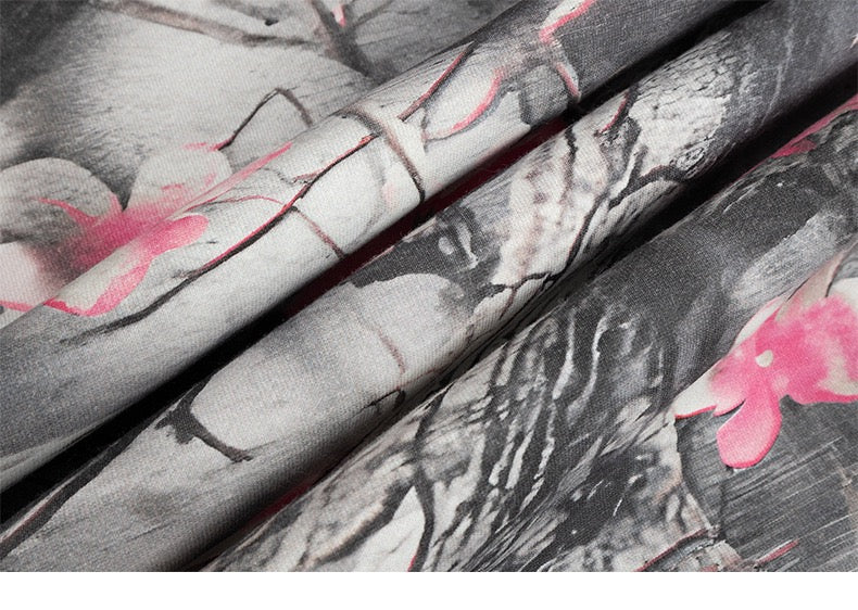 3-6-5.shop Sakura Camo Graphic Hoodie