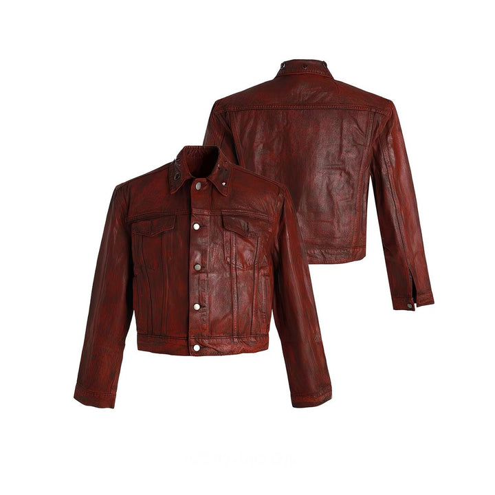 3-6-5.shop Jewel Collar Cropped Jacket