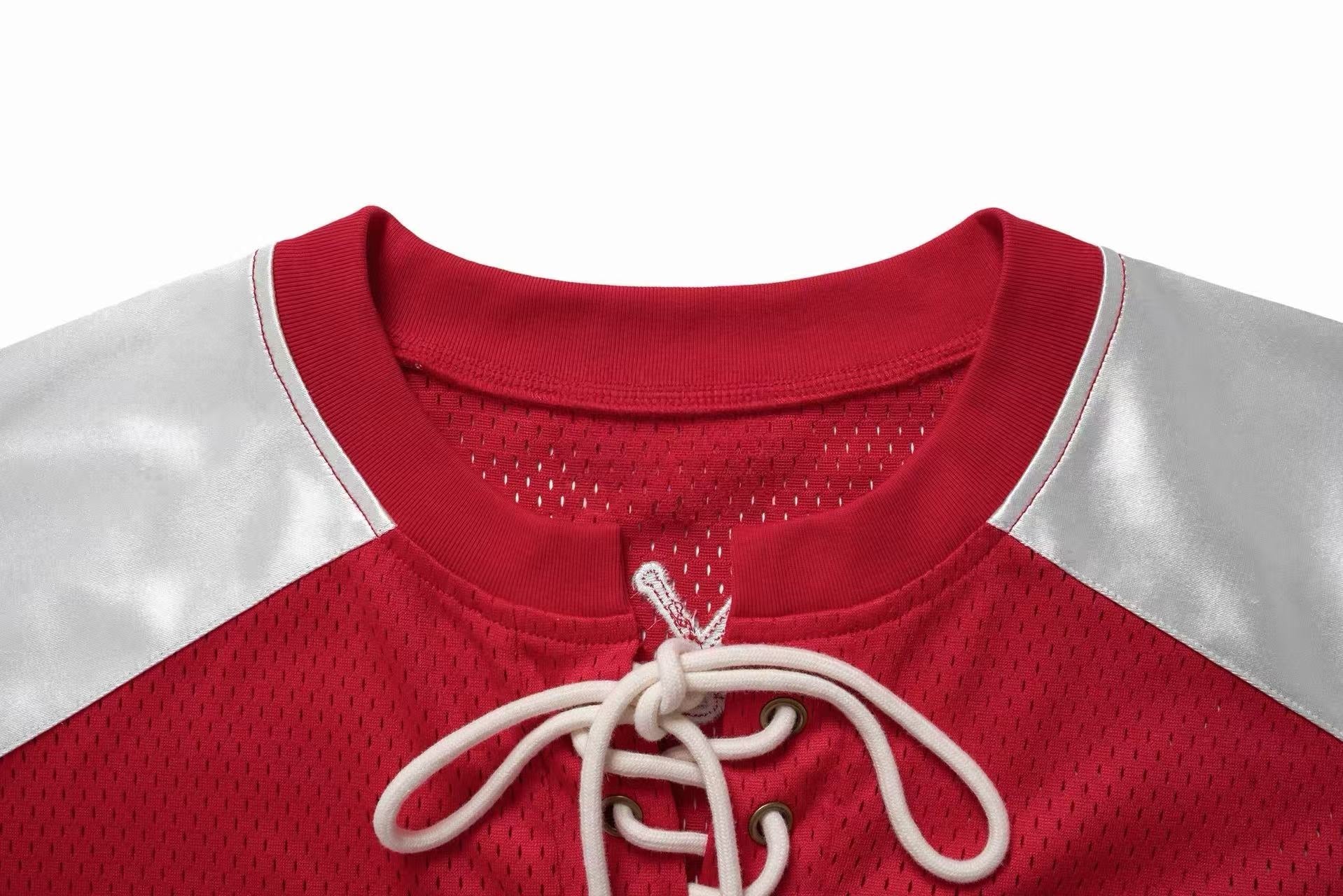 3-6-5.shop Varsity Mesh Jersey T-Shirt